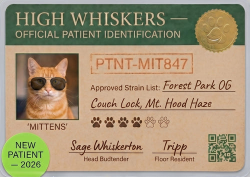 High Whiskers Med Card
